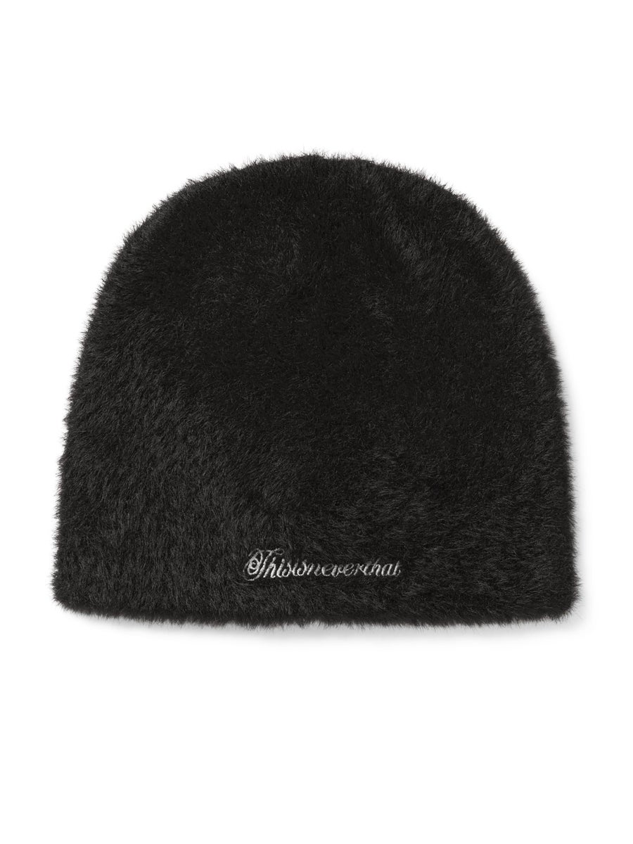thisisneverthat Shaggy No Cuff Beanie, black | Beyond