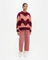 Marimekko Ulfa Lokki, pink / maroon