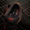 Nike SB Dunk Low 'Krampus', dark smoke grey / campfire orange / black