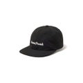 Snow Peak Typography Cap, black.