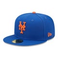 New Era New York Mets On-field 59FIFTY, blue / orange