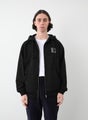 Rassvet Logo Zip Hoodie, black