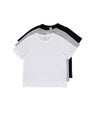 Pop Undershirt 3-pack, black / grey / white