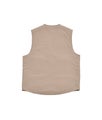 Pop Harold Reversible Vest, white pepper