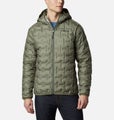 Columbia Delta Ridge Down Hooded Jacket, forest green