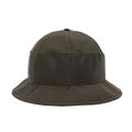 Hockey Crinkle Bell Bucket Hat, army