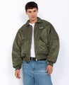 Schott Bomber jacket, army khaki