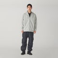 Snow Peak Recycled Cotton Zip Up Hoodie, grey
