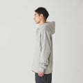 Snow Peak Recycled Cotton Zip Up Hoodie, grey