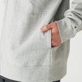Snow Peak Recycled Cotton Zip Up Hoodie, grey