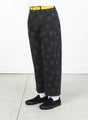Rassvet Heart Print Denim pants, black
