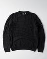 Parra Your Boring Abstract Village Knit, black