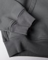 Parra Get On The Donkey Hooded Sweatshirt, washed grey
