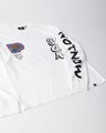 Parra There Will Be Not Long Sleeve T-shirt, white