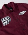 Parra Midnight Surprise Coach Jacket, burgundy