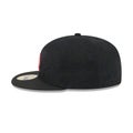 New Era 59FIFTY Los Angeles Pattern, black / pink