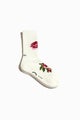 Socksss Rosebud, white