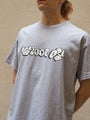 Beyond Throw Up Tee, heather grey.