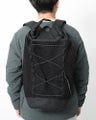Snow Peak Double Face Mesh Backpack, black
