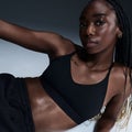 Nike WMNS Indy Light Support Top, black / white