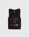 Pleasures Girl Is A Gun Tanktop, black