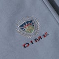 Dime Split Crest Sweatpant, indigo wash