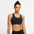Nike WMNS Dri-Fit Non-Padded Swoosh Top, black / white