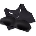 Nike WMNS Dri-Fit Padded Swoosh Top, black / white