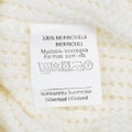 Beyond  Pattern Merino beanie, cream white