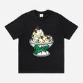 Bronze X Ice Cream 56000 Flavors Tee, black
