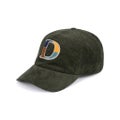 Dime D Chenille Corduroy cap, deep forrest