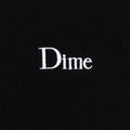 Dime Classic Small Logo Crewneck, black