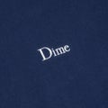Dime Small Logo Hoodie, navy