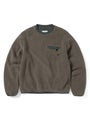 thisisneverthat GORE-TEX Windstopper Wool Fleece Crewneck, mud