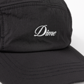 Dime Cursive Earflap Cap, black