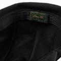 Dime Cursive Earflap Cap, black