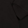 Dime Cursive Small Logo Zip Hoodie, black