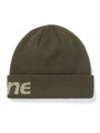 thisisnevertat HSP-Logo Cuff Beanie, khaki green