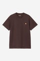 Carhartt S/S American Script T-shirt, palisander