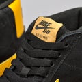 Nike SB Blazer Mid, black / university gold / white
