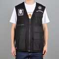 Pleasures Strike Vest, black