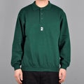 Poetic Collective Heavy Polo Sweat, green