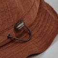 Pop Bell hat, brown mini corduroy