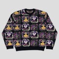 Pass~Port Faces Knit Sweater, black / multi