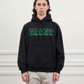 Rassvet Standard Logo hoodie, black / green