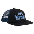 Sci-Fi Fantasy Biker Logo Hat, black