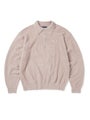 thisisneverthat SCT-Logo Shaggy Knit Polo, pink