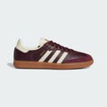 adidas Samba OG W, maroon / cream white / metallic gold