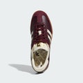 adidas Samba OG W, maroon / cream white / metallic gold