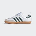 adidas Samba OG, cloud white / collegiate green / gum